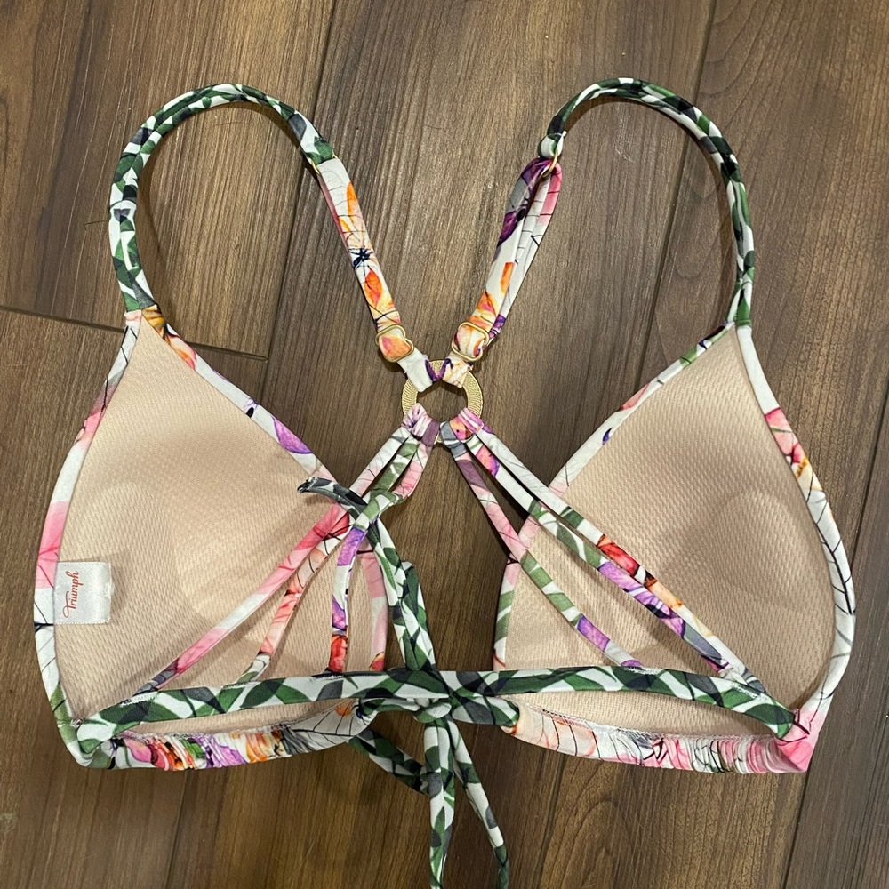 Triumph Floral Bikini Top